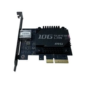 MSI MS-B912E 10G Super LAN Card | Intel 10GbE PCIe x4 RJ45